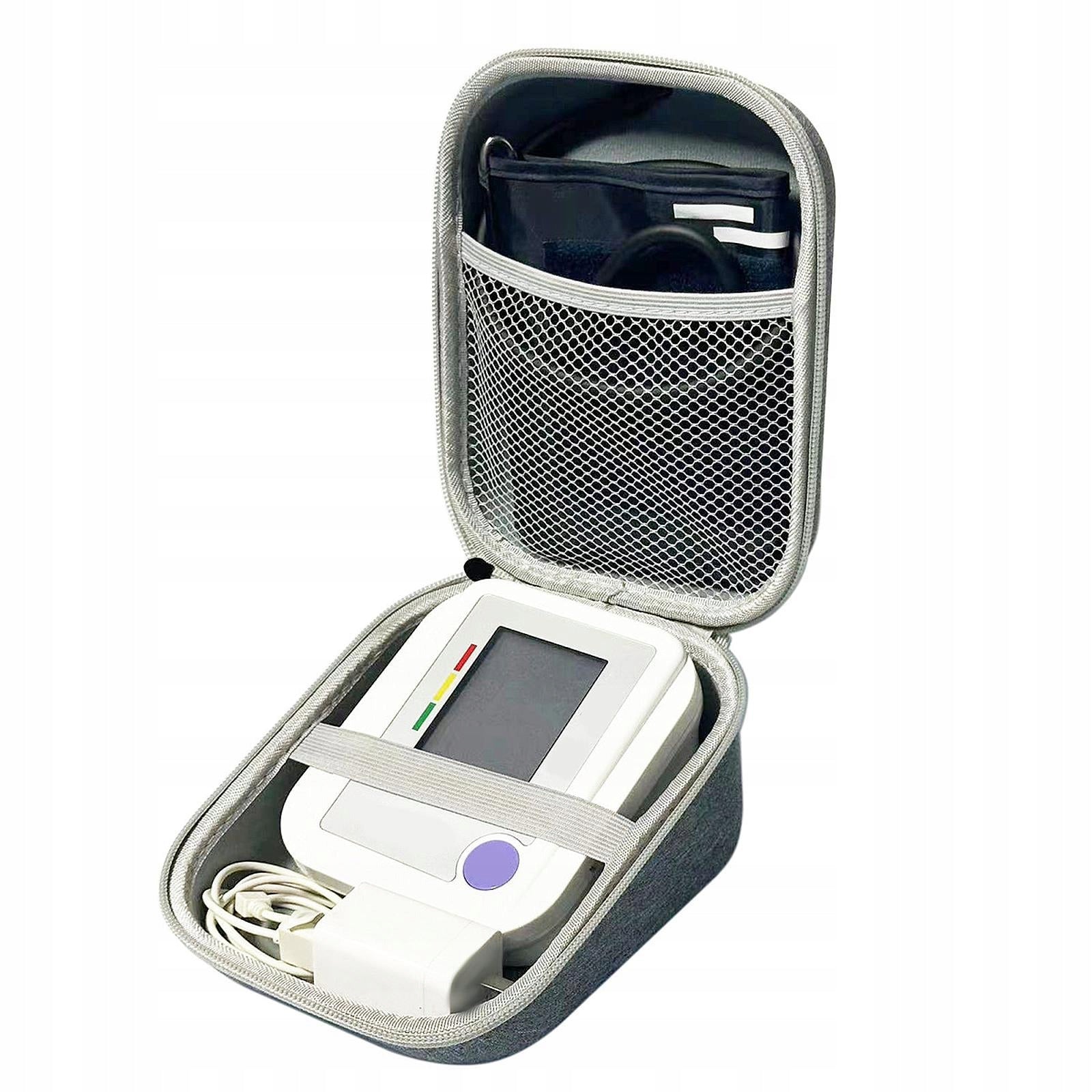 EVA Hard Storage Case Pouch Dustproof for Blood Pressure Monitor gray small