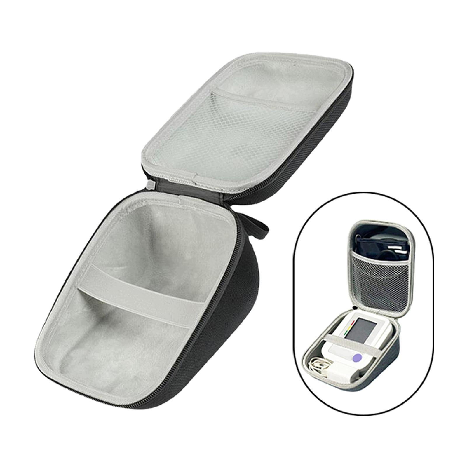 EVA Hard Storage Case Pouch Shockproof for Upper Arm Blood black large