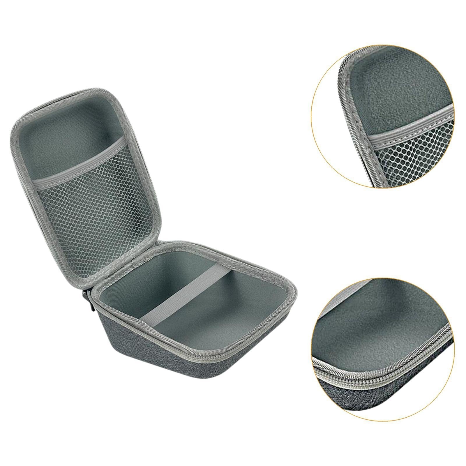EVA Hard Storage Case Pouch Shockproof for Upper Arm Blood gray small Medical device no