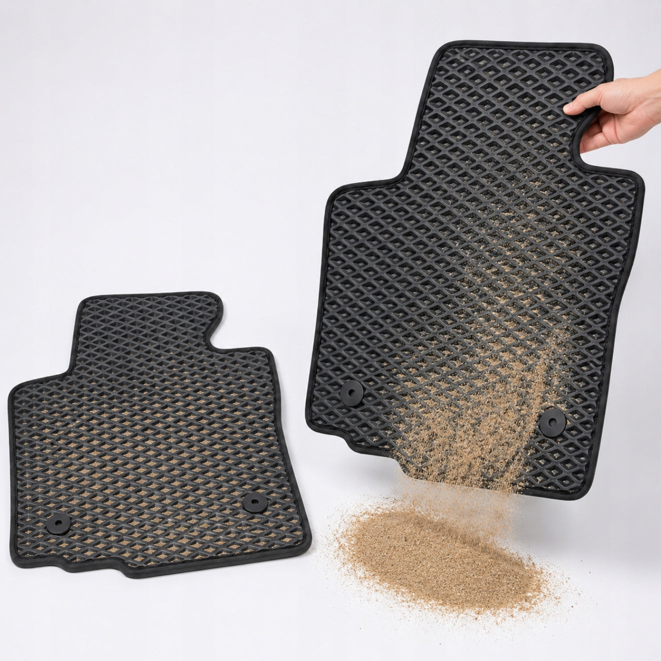 EVA Rug Driver for Car Waterproof Each Model 1pc B Manufacturer's catalog number Dywanik EVA 1 sztuka