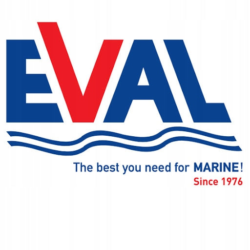 EVAL 75cm CERTIFIED SOLAS EC-MED FULL SEA LIFEBUOY Brand Eval marine
