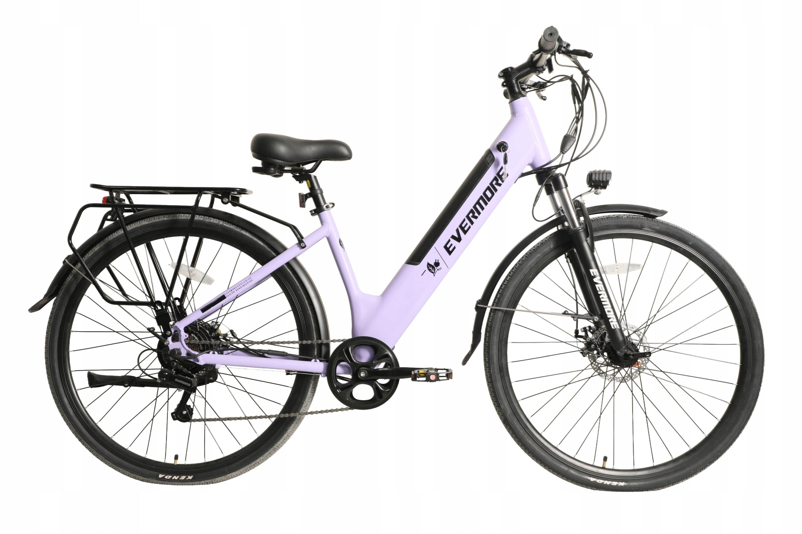 EVERMORE City electric bike 28'' 250W POLISH MANUFACTURER PURPLE