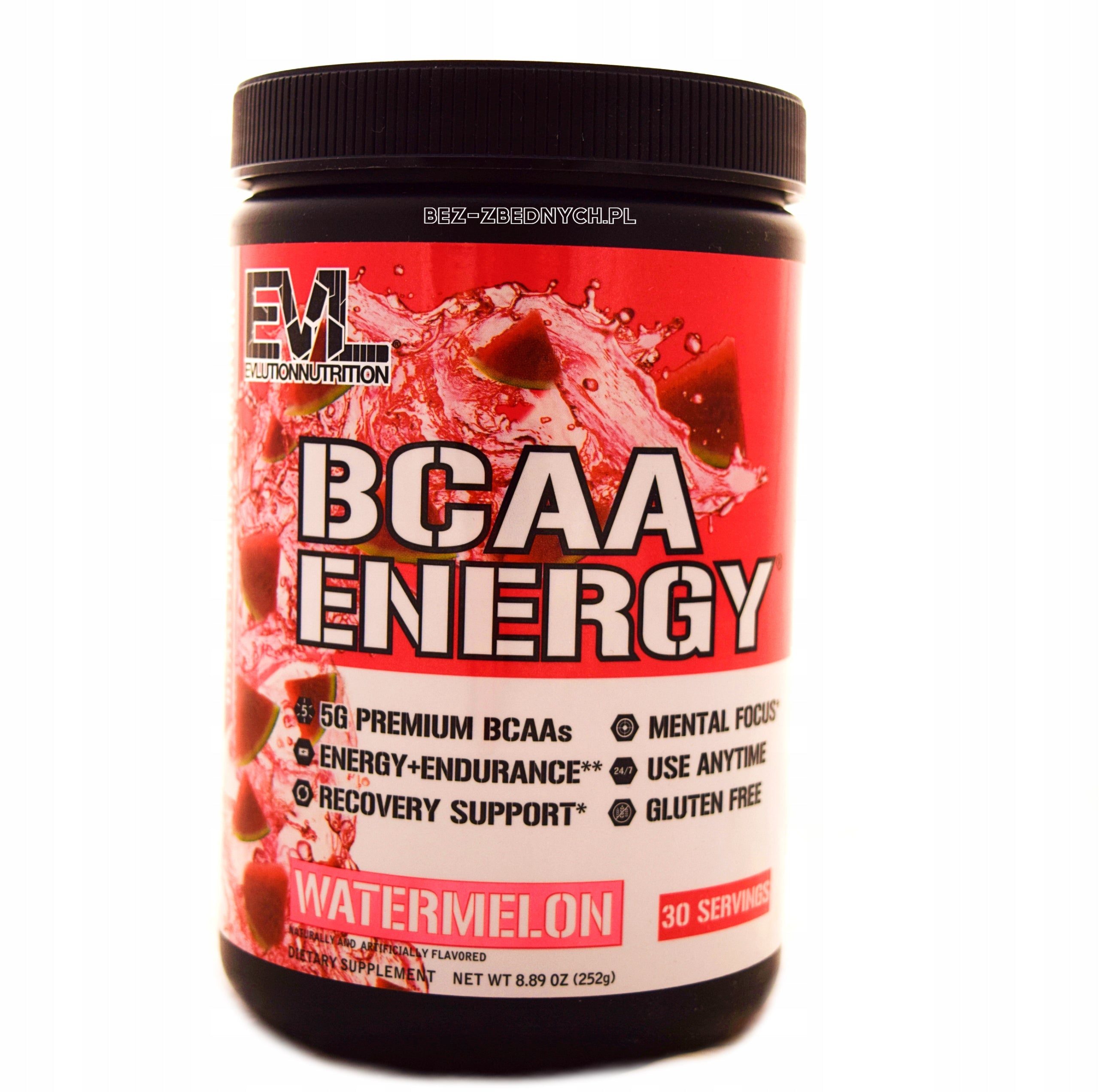 EVL Evlution Nutrition BCAA Energy 252g PRE-WORKOUT PREMIUM AMINO Expiration date at least 1 month from the date of purchase