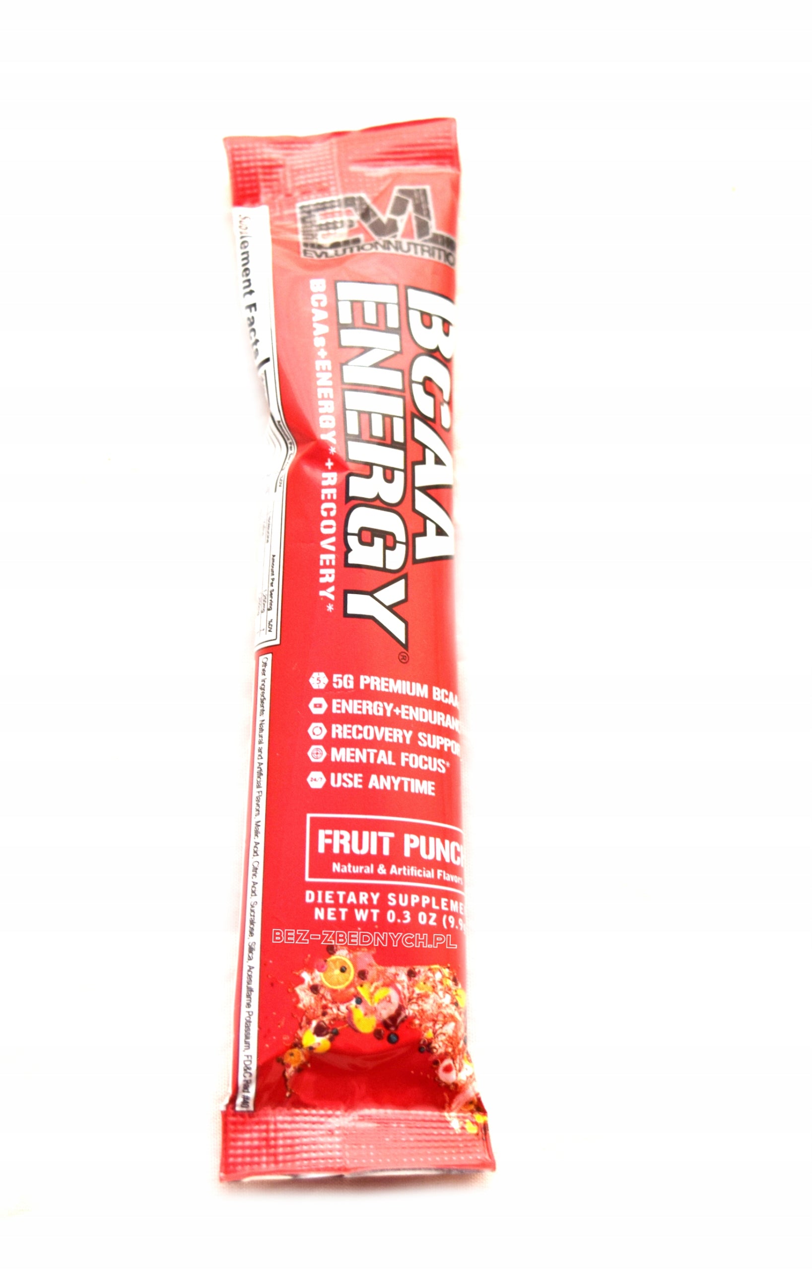 EVL Evlution Nutrition BCAA Energy 9.9g RECOVERY AMINO GLUTEN-FREE FRUIT
