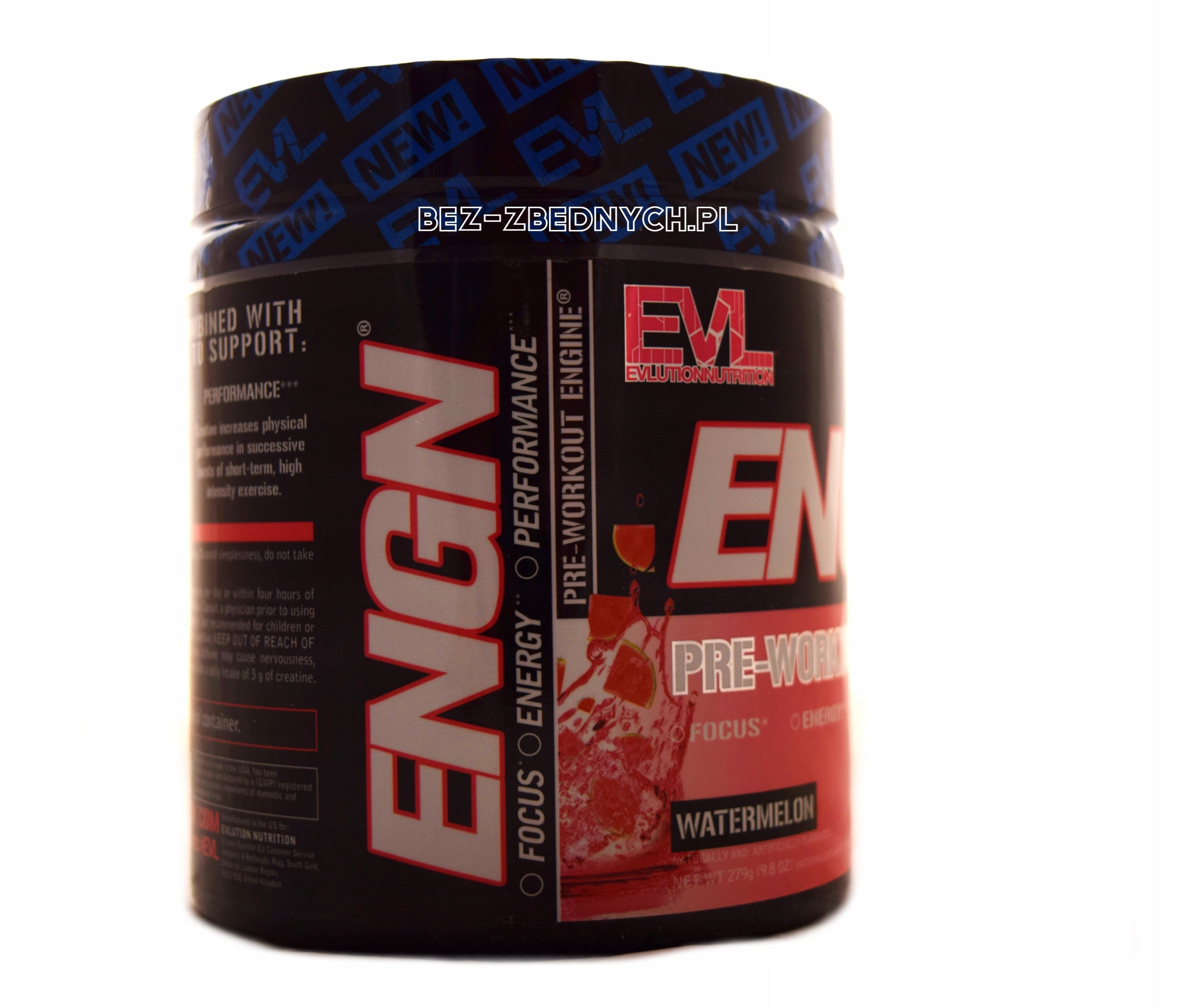 EVL Evlution Nutrition ENGN 279g CREATINE PRE-WORKOUT EAN (GTIN) 818901024168