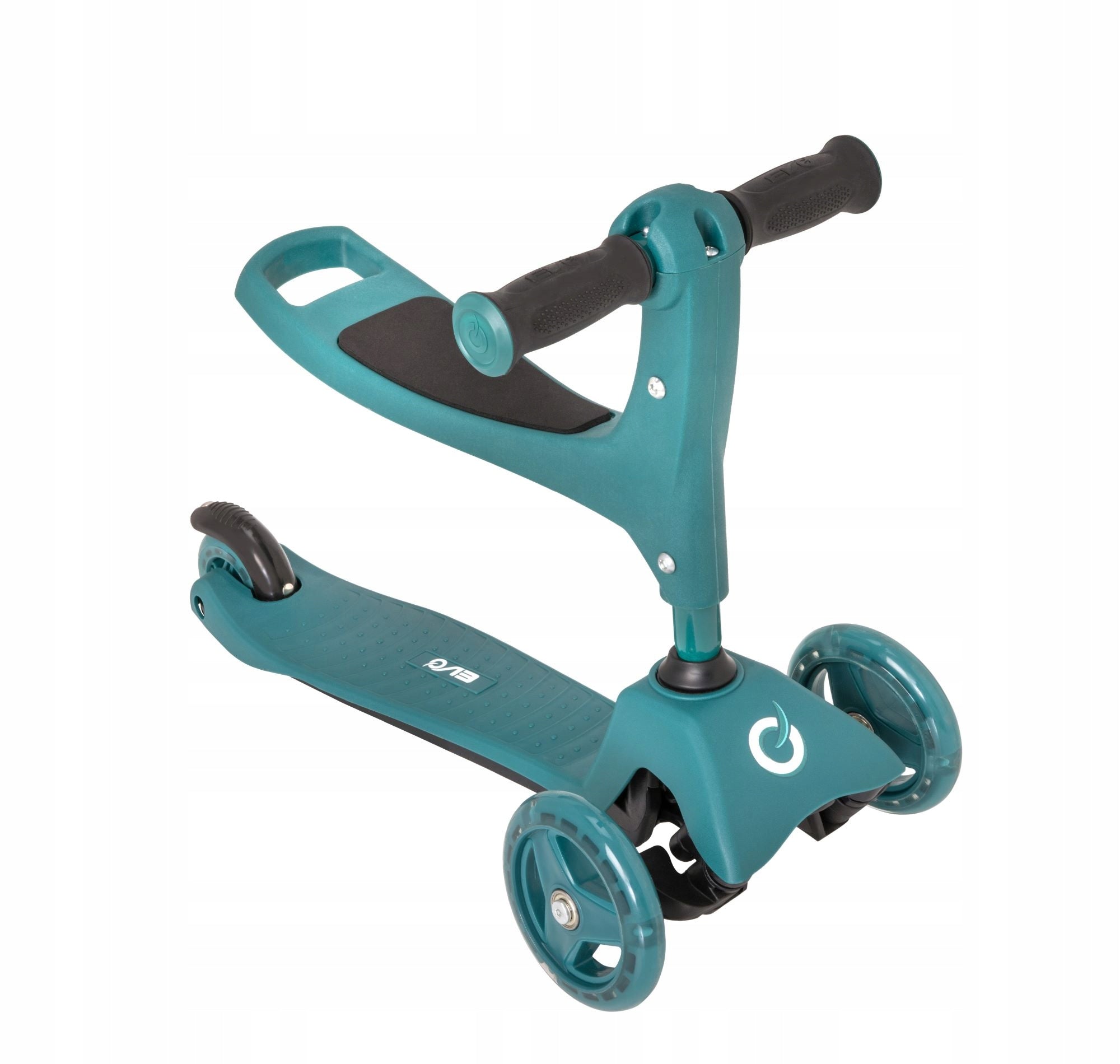 EVO ADJUSTABLE THREE-WHEELED SCOOTER RIDE-ON FOR CHILDREN 2IN1 Brake yes