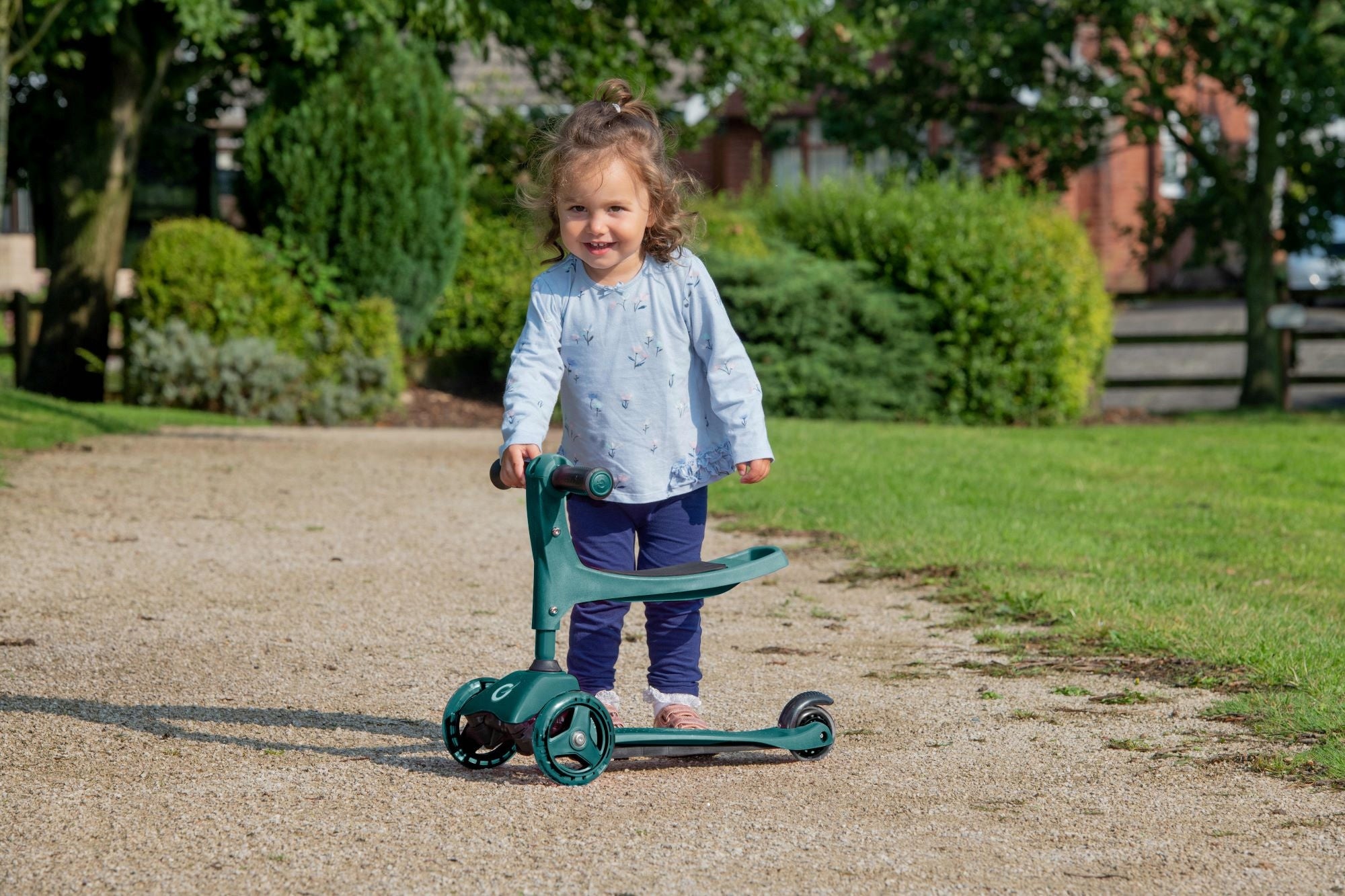EVO ADJUSTABLE THREE-WHEELED SCOOTER RIDE-ON FOR CHILDREN 2IN1 Number of wheels 3