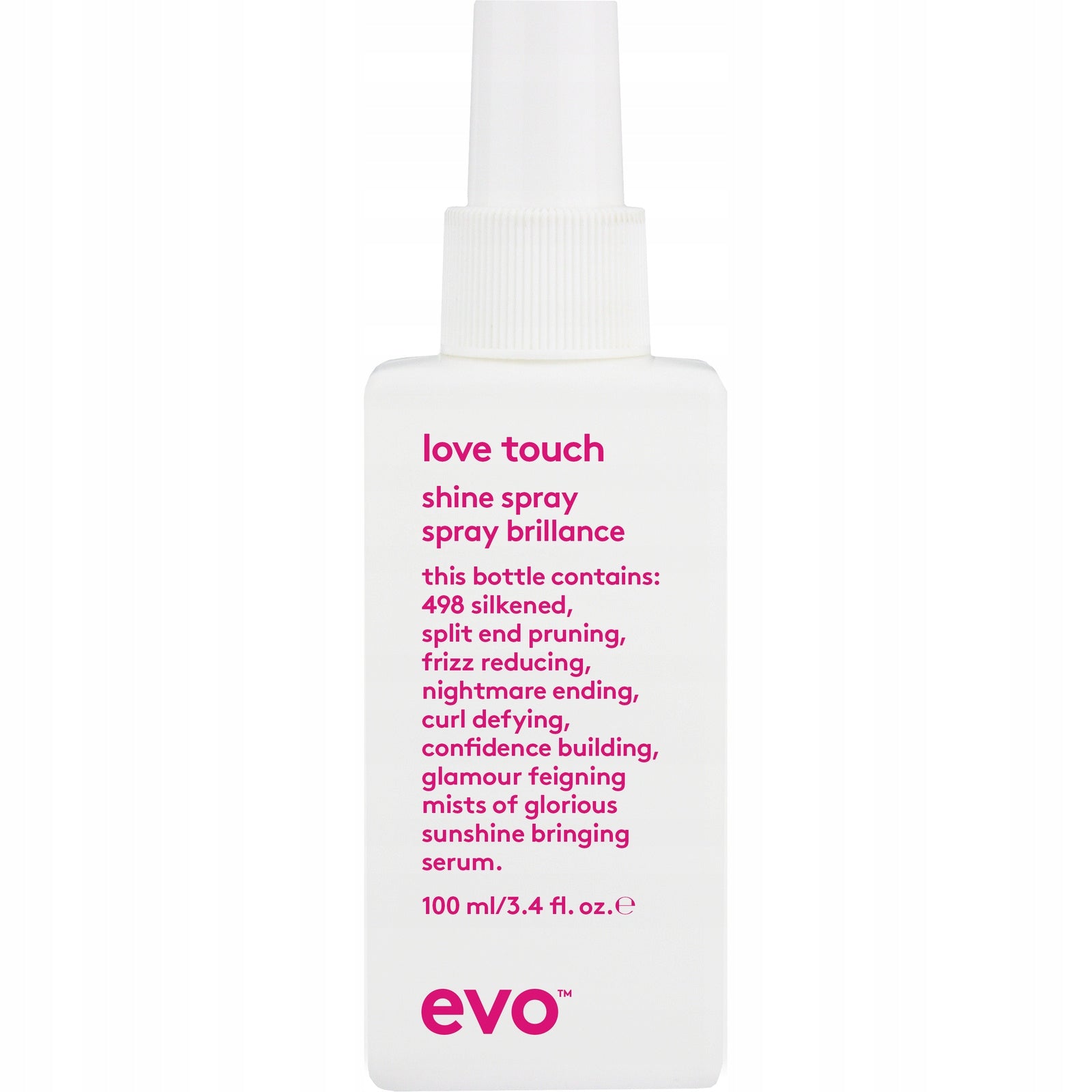 Haarspray Evo Love Touch Shine Spray, 100 ml 