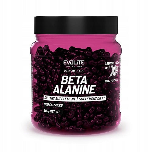 EVOLITE Beta Alanine 293g, 300 capsules