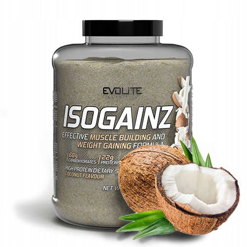 EVOLITE IsoGainz 4000g Gainer Conditioner for Mase Carbohydrate Protein SALE