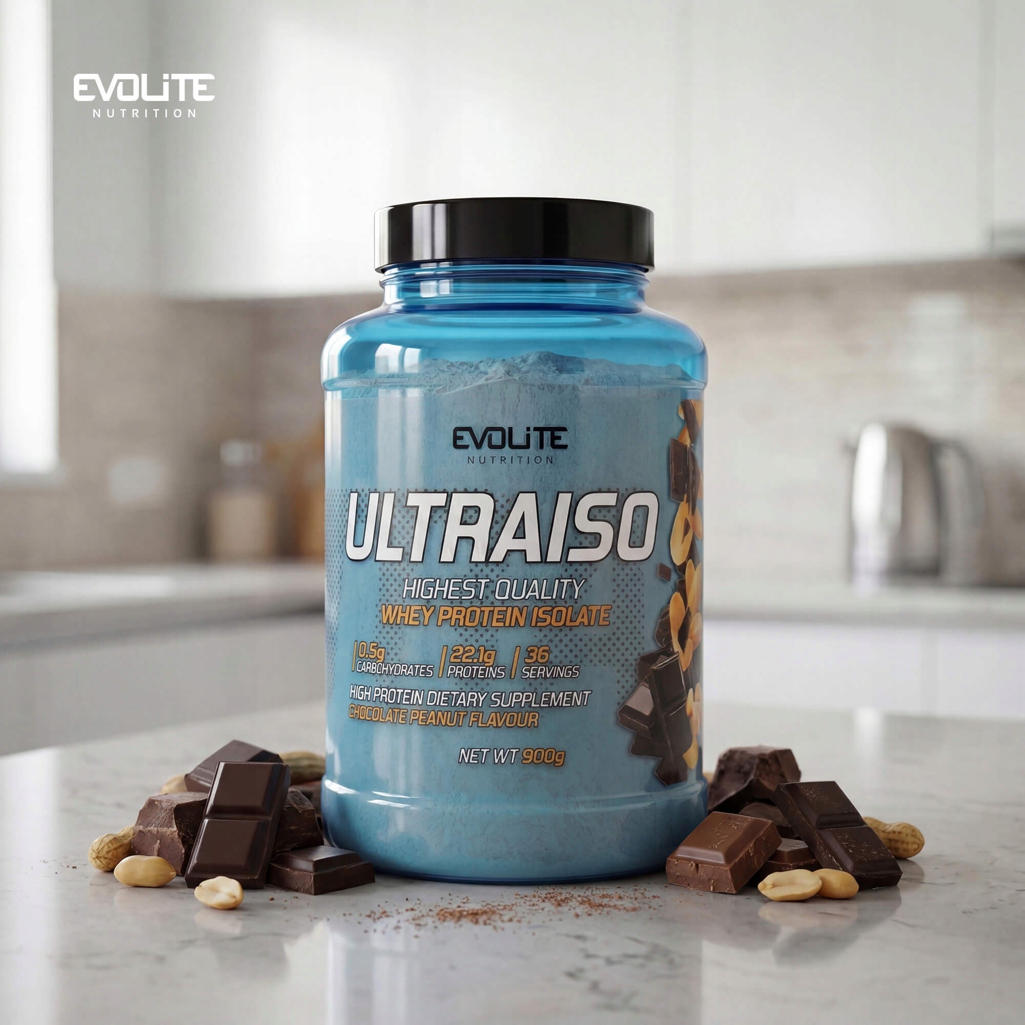 EVOLITE ULTRAISO 900g ISOLATE No Additives WHEY ISOLATE WPI90 Weight Loss Expiration date at least 1 year from the date of purchase