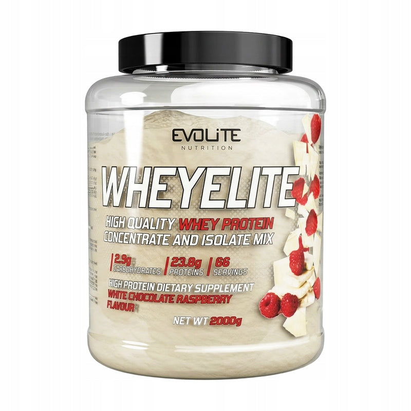 EVOLITE WHEYELITE 2kg PROTEIN WPC80 WPI WHEY Protein Regeneration Expiration date at least 1 year from the date of purchase