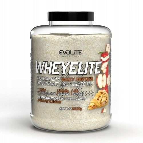 EVOLITE WheyElite 2000g PROTEIN WPC WPI Apple Pie Flavour