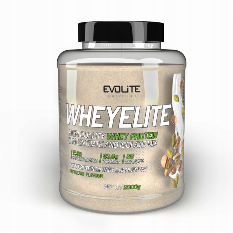 EVOLITE WheyElite 2000g PROTEIN WPC WPI Pistachio