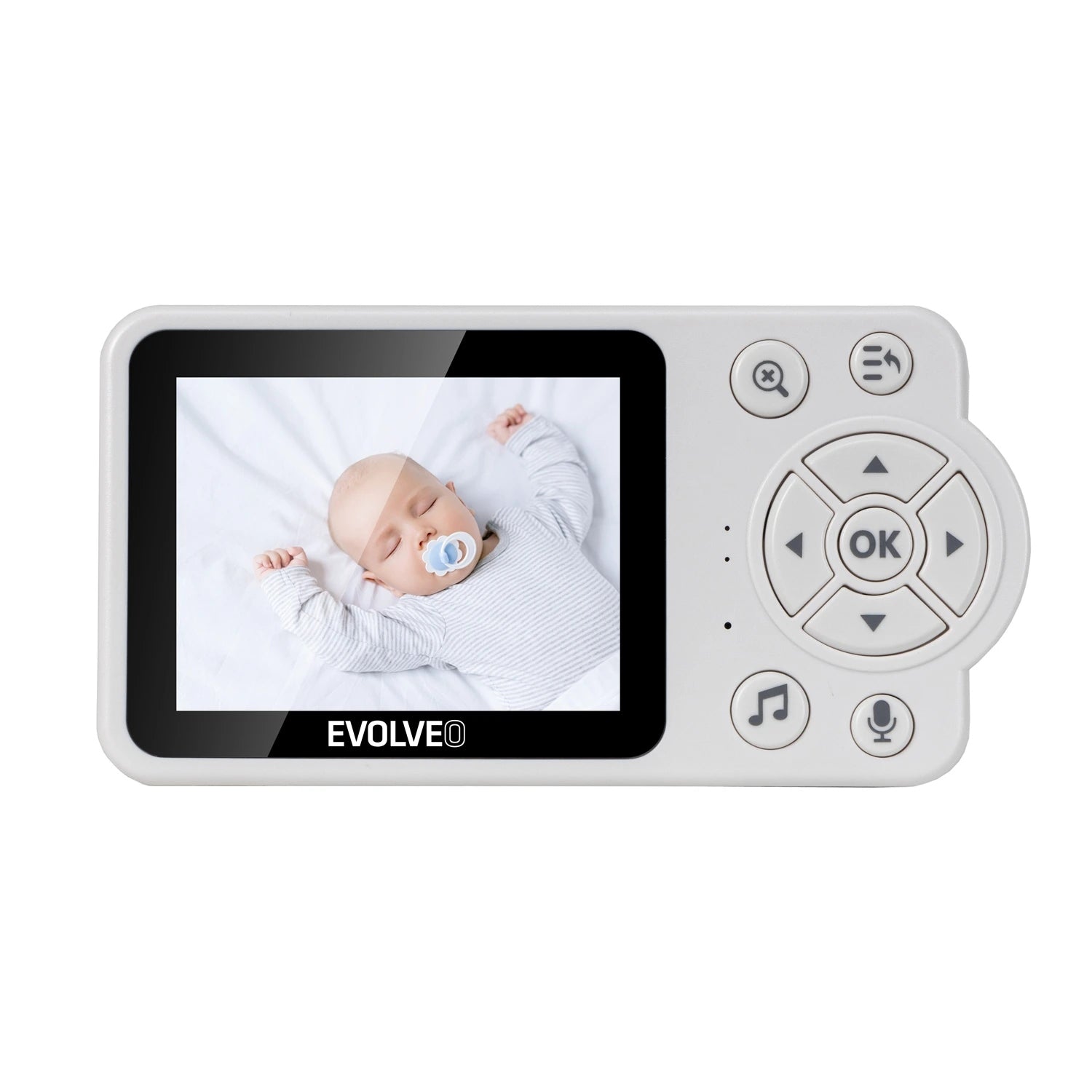 EVOLVEO Baby Monitor N3 videochůvička Růžová Brand Evolveo