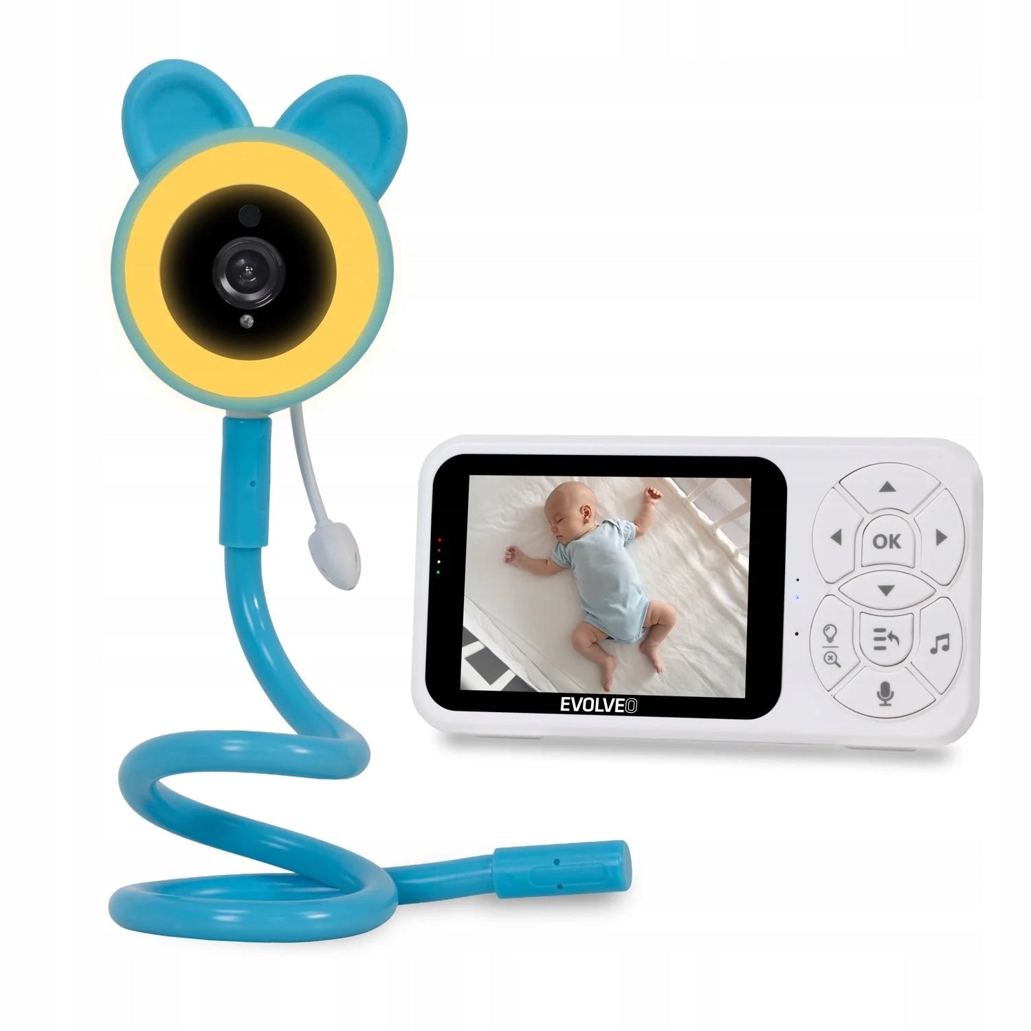 EVOLVEO Baby Monitor N35 modrá