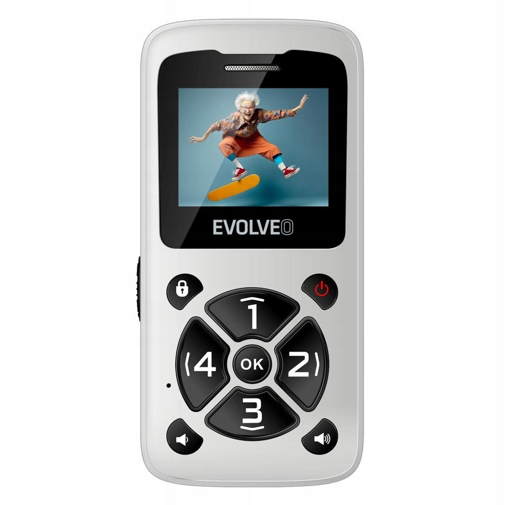 EVOLVEO EasyPhone ID bílý Brand Evolveo