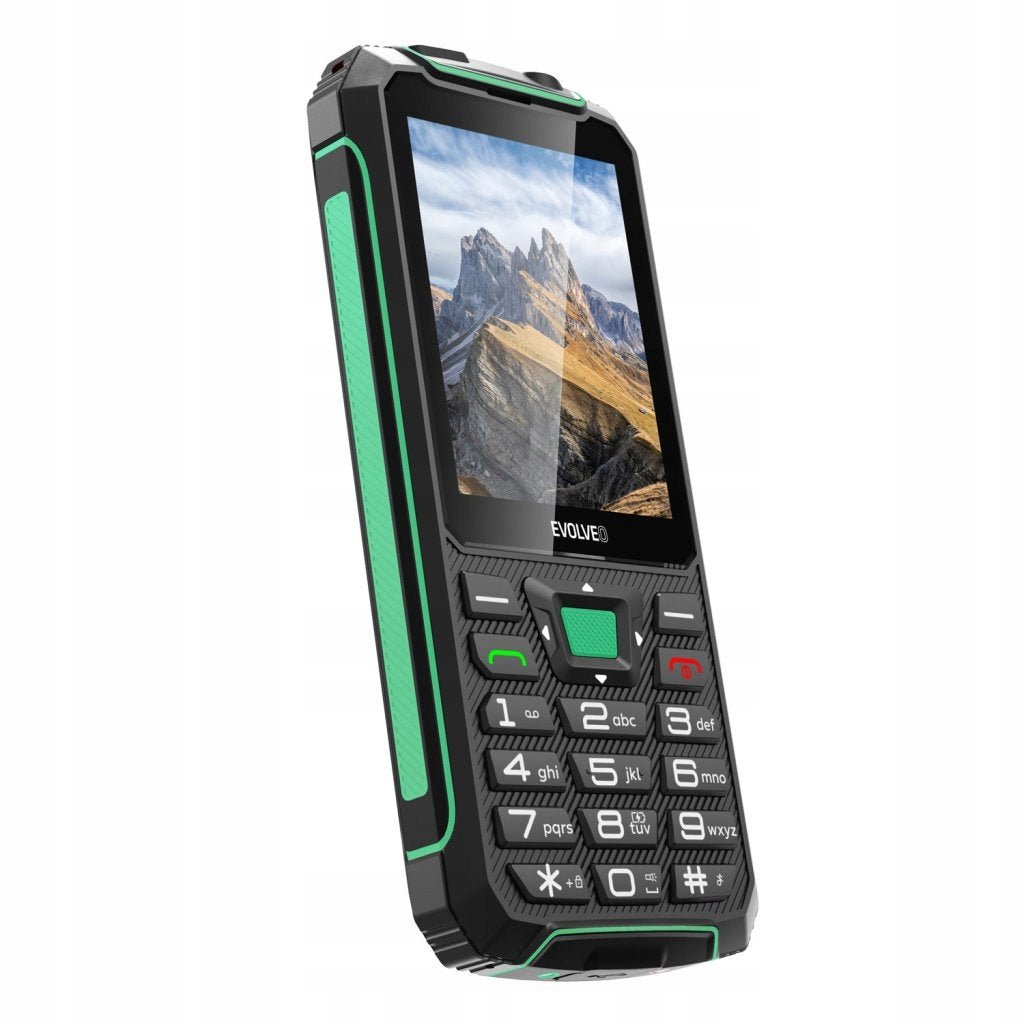EVOLVEO StrongPhone W4 černo-zelený Built-in memory 32 MB