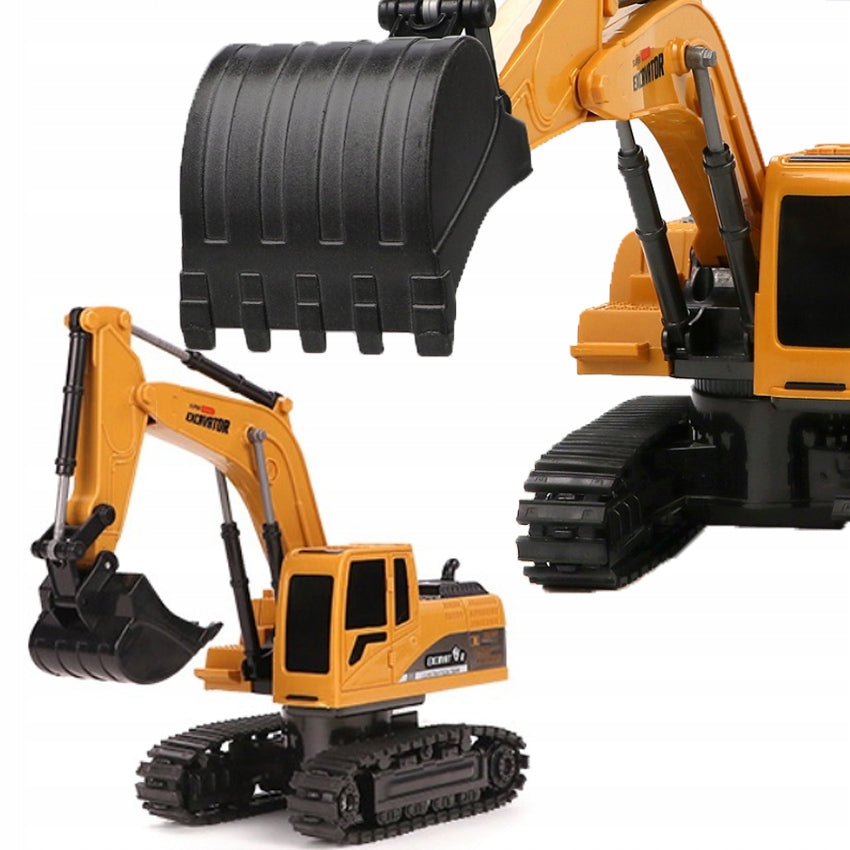 EXCAVATOR REMOTE CONTROLLED REMOTE CONTROL CONSTRUCTION MACHINE CAR AUTO BATTERY Manufacturer code 00012D77