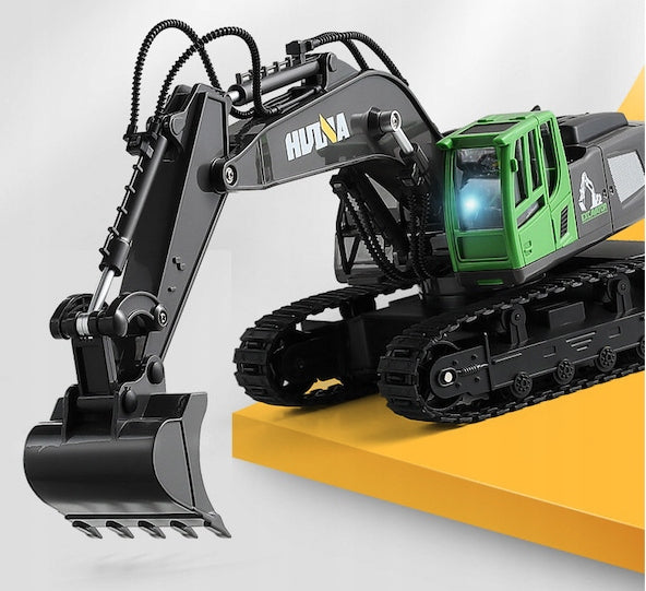 EXCAVATOR REMOTE CONTROLLED VEHICLE HUINA 1558 1:18 Kid's age 4＋ years