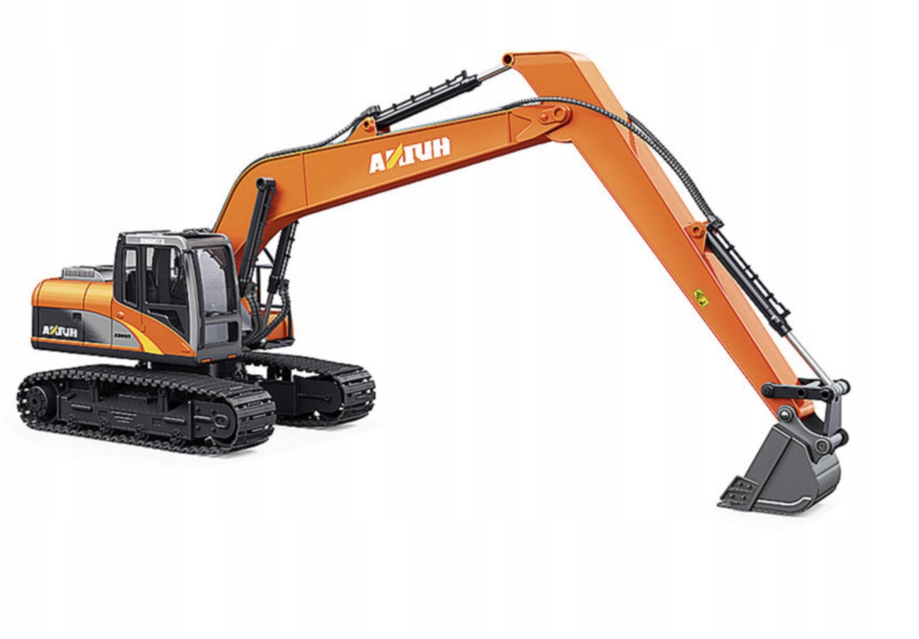 EXCAVATOR VEHICLE MACHINE RC HUINA 1551 TOY Kid's age 4＋ years