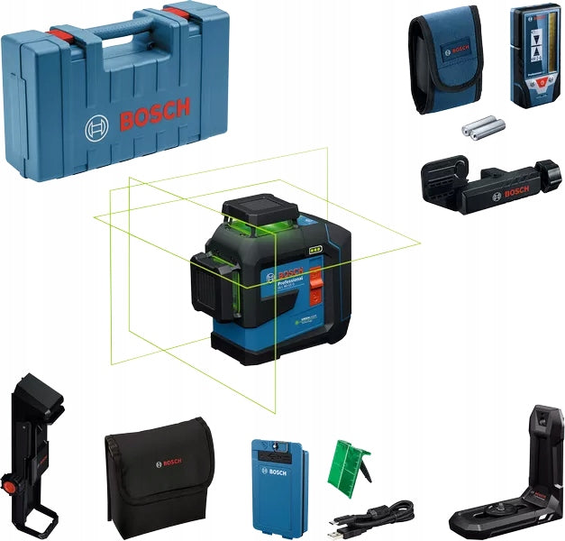 EXCLUSIVE - Bosch Professional GLL 80-33 G Laser + LR7 + LB10 0601065502 EAN (GTIN) 4053423351149