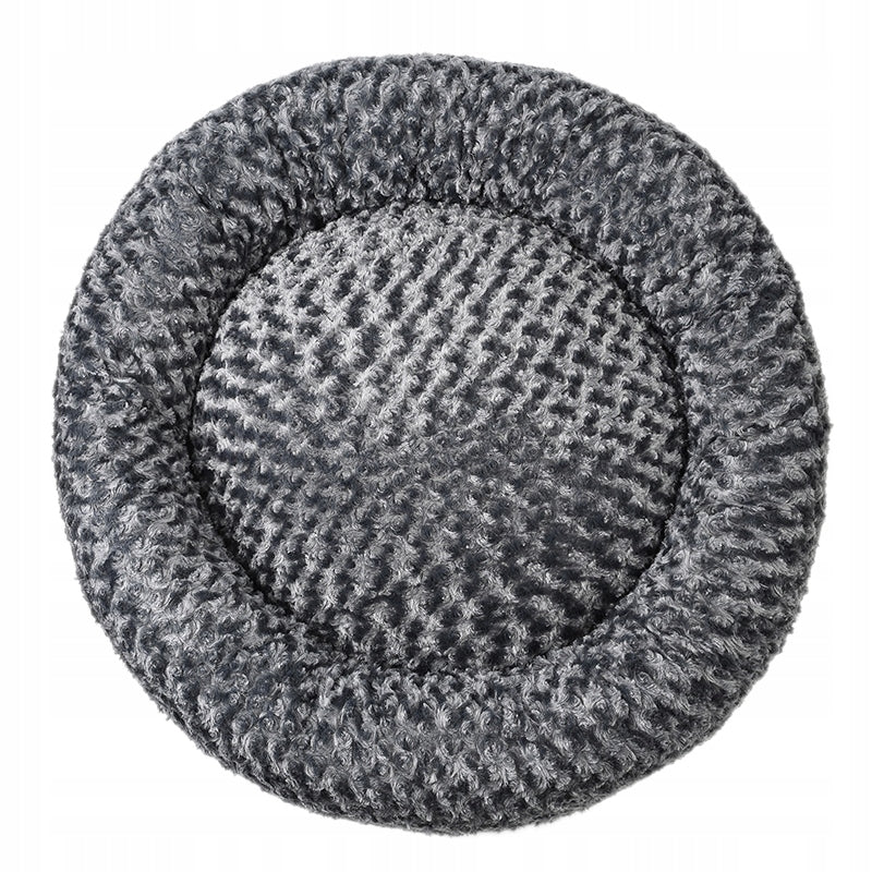 EXCLUSIVE CAT DOG BED FUR 50 cm Color gray