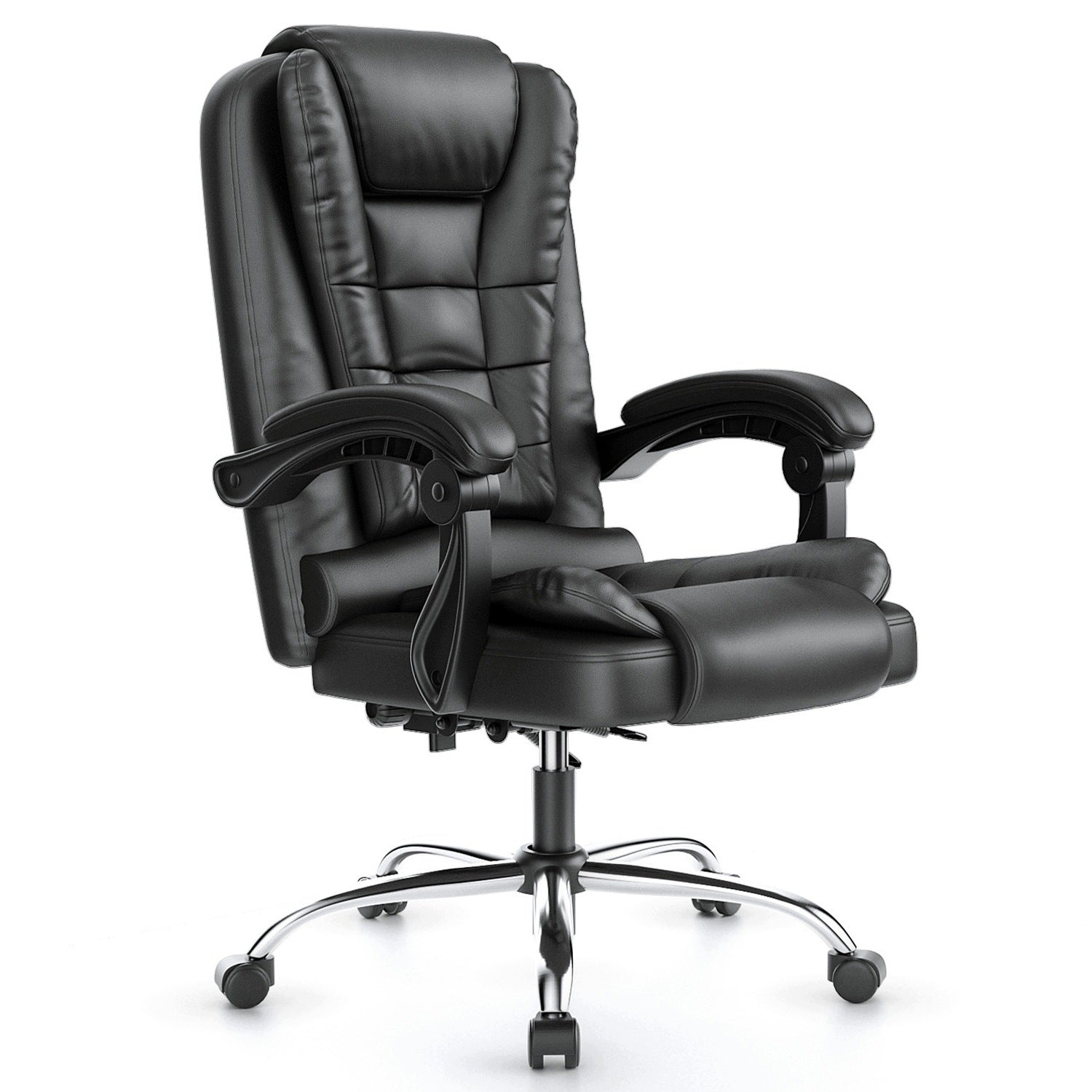 EXECUTIVE OFFICE CHAIR FEATURING AN ERGONOMIC HEAVY-DUTY DESIGN