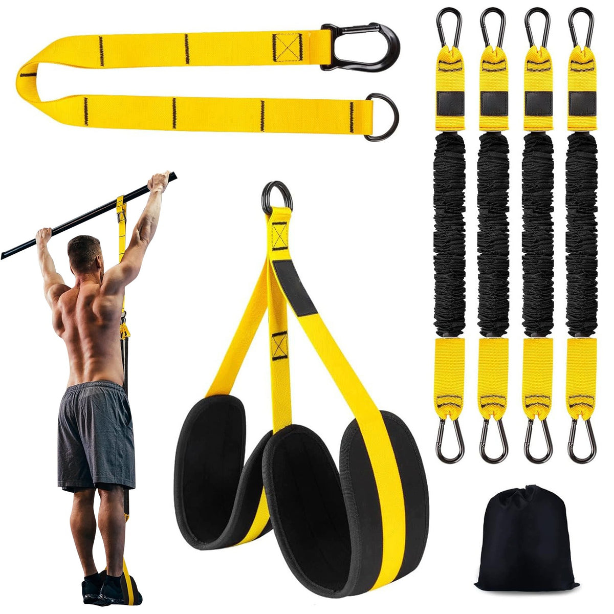 EXERCISE BANDS TRX CROSS TRAINING BELTS CROSSFIT FITNESS