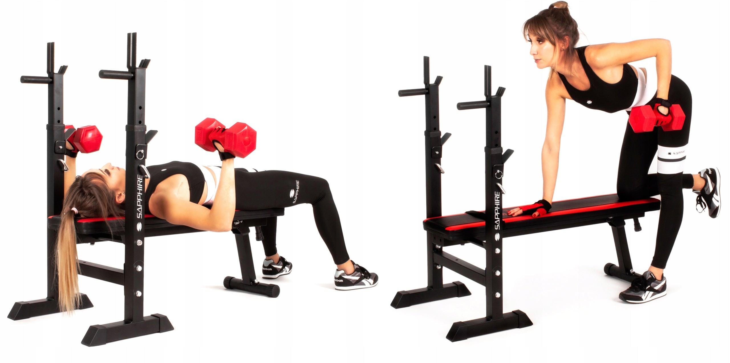 EXERCISE BENCH SIMPLE TRAINING WITH STANDS Slant FOLDING SAPPHIRE Manufacturer code sg-025