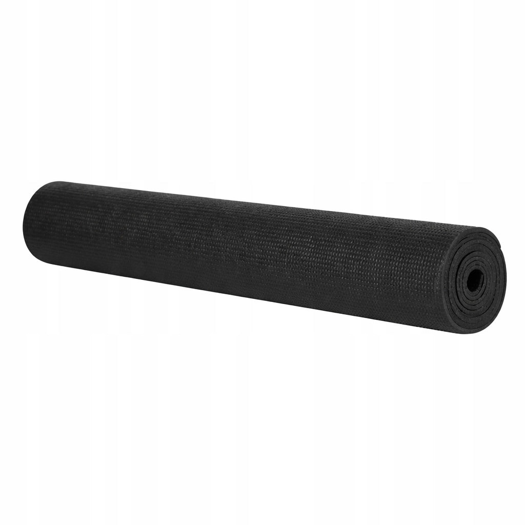 EXERCISE MAT BLACK FITNESS YOGA PLATTES TRAINING MAT STRETCHING Brand no brand
