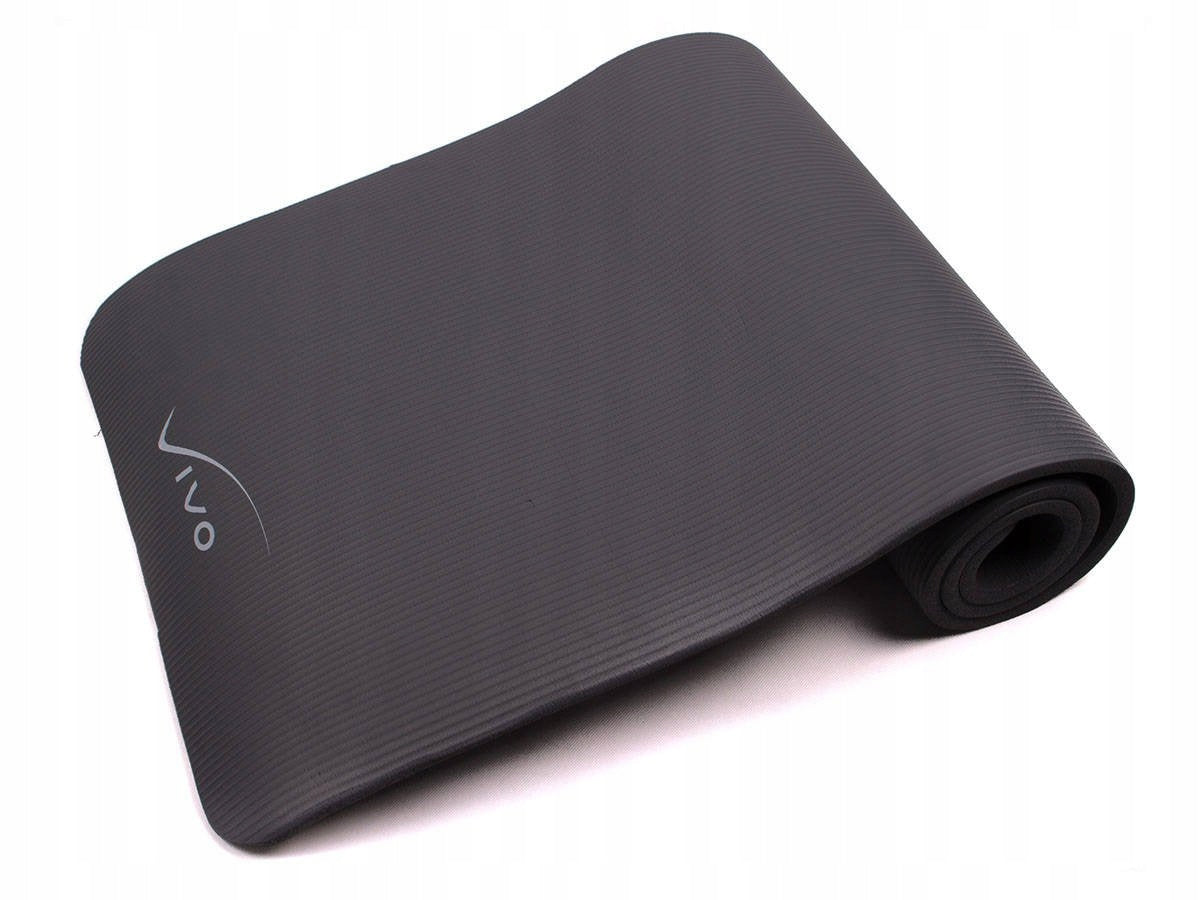 EXERCISE MAT NBR VIVO FA-2052 180x60x1,5cm Color gray