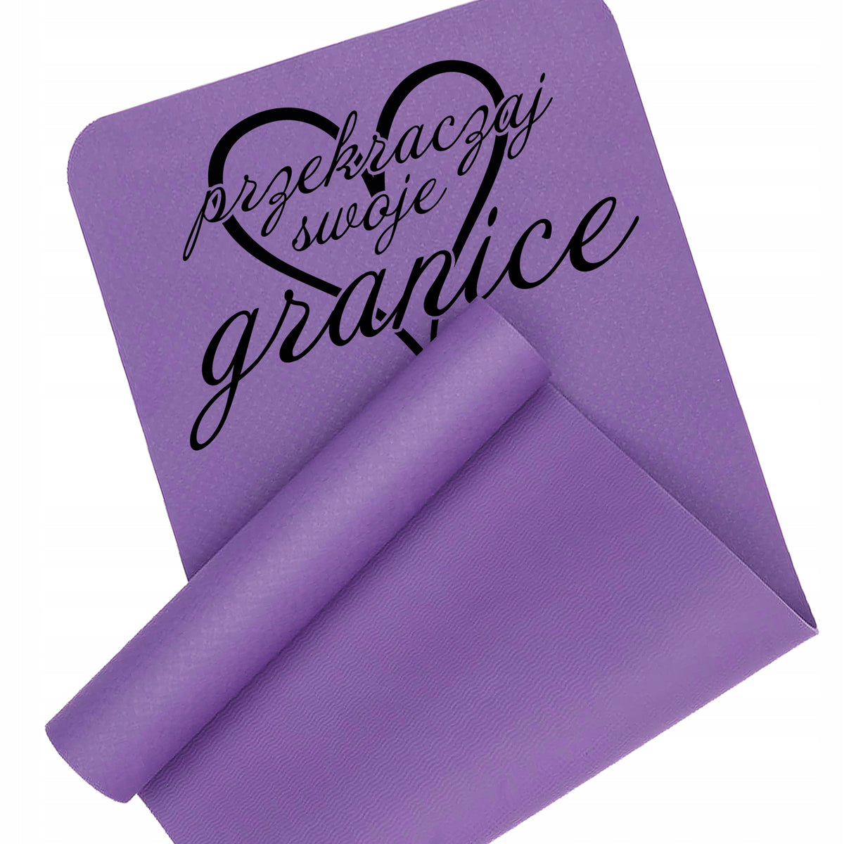 EXERCISE MAT NON-SLIP PURPLE YOGA FITNESS Cross Boundaries