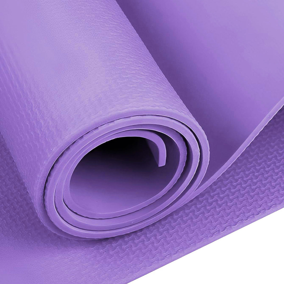 EXERCISE MAT PURPLE FITNESS YOGA MAT TRAINING YOUR MOM IS MY CARDIO Packaging status original