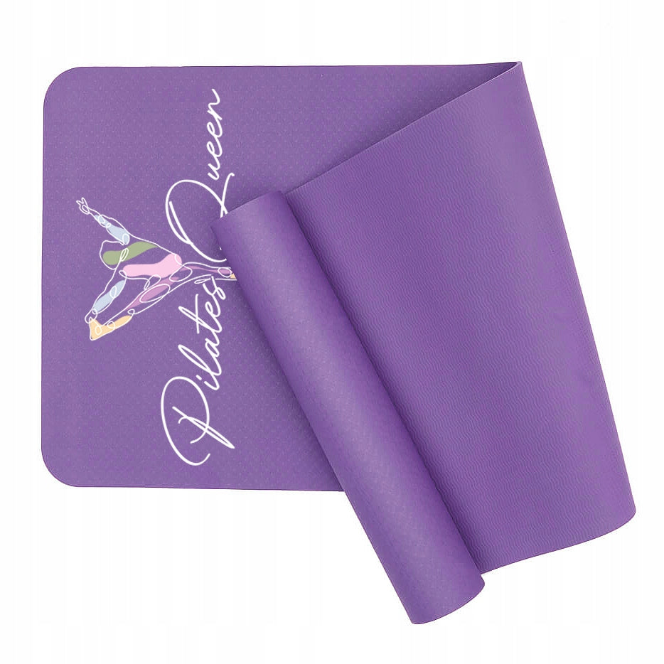 EXERCISE MAT PURPLE FITNESS YOGA PILATES QUEEN TRAINING MAT Packaging status original