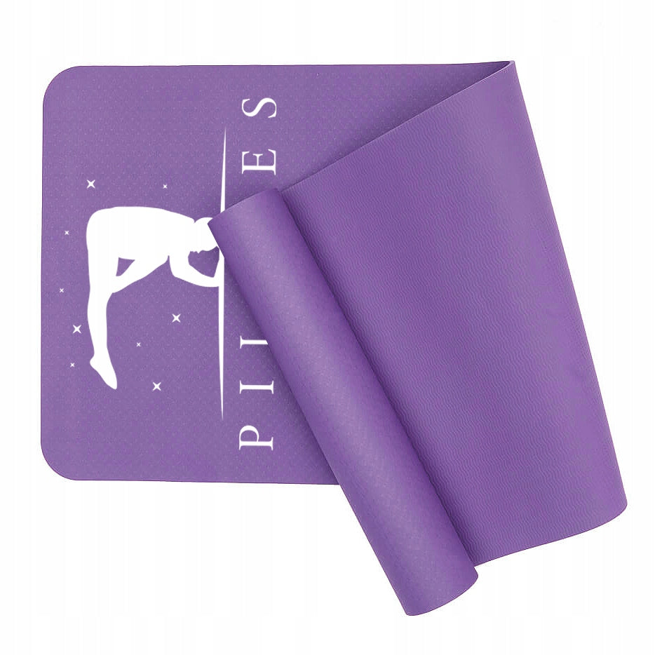 EXERCISE MAT PURPLE FITNESS YOGA PLATTES PILATES TRAINING MAT Packaging status original