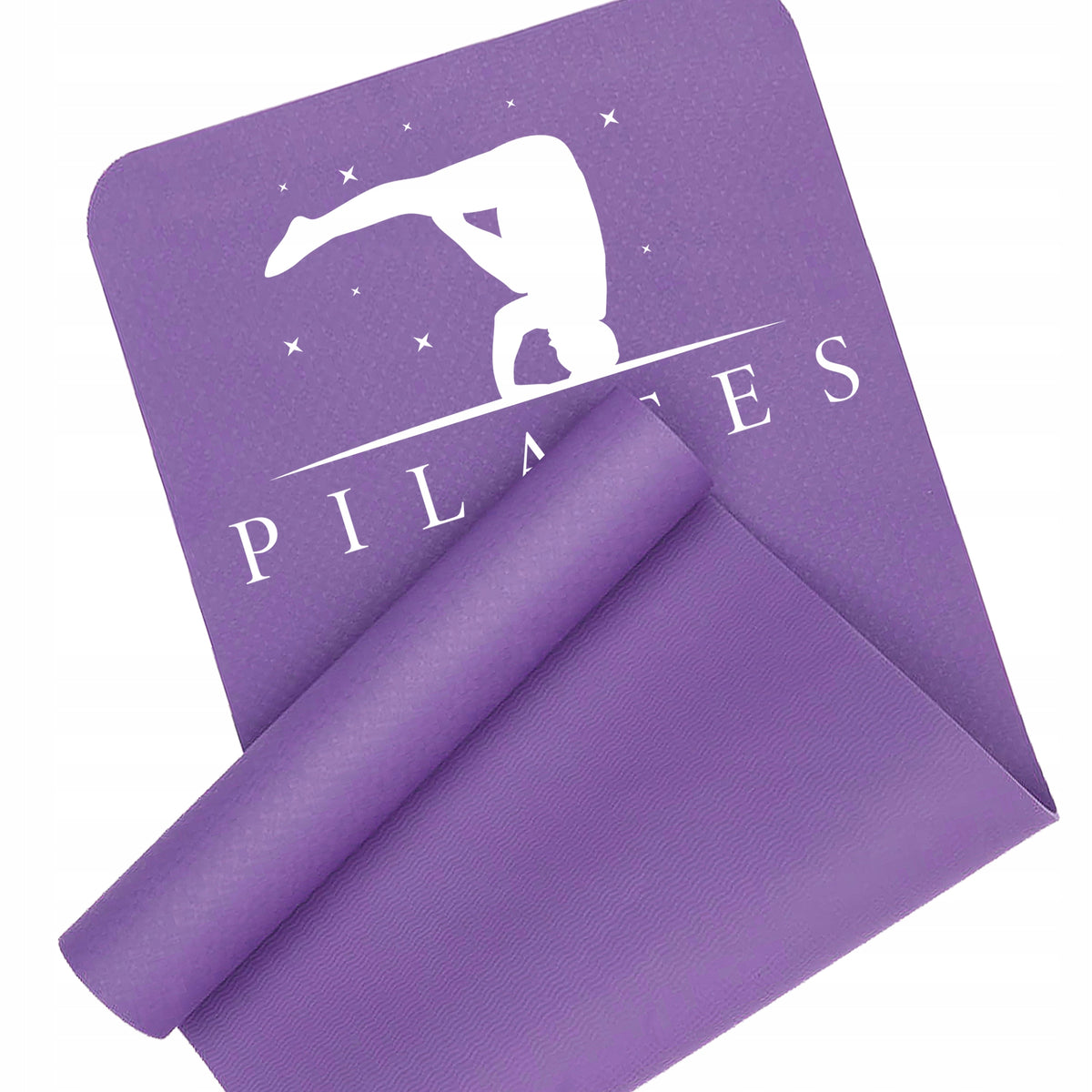 EXERCISE MAT PURPLE FITNESS YOGA PLATTES PILATES TRAINING MAT