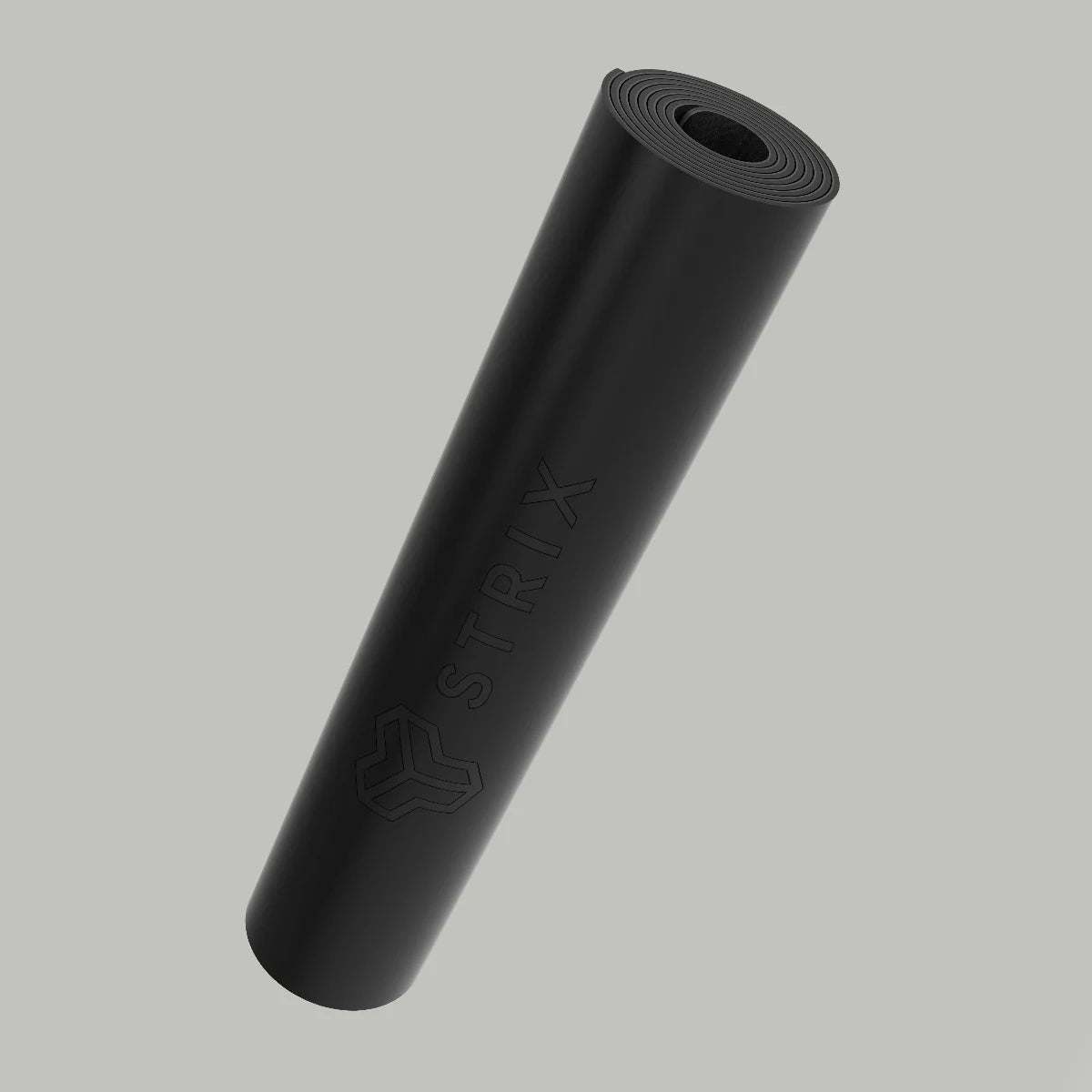 EXERCISE PAD MAT YOGA MAT PILATES STRENGTH TRAINING BLACK - Strix