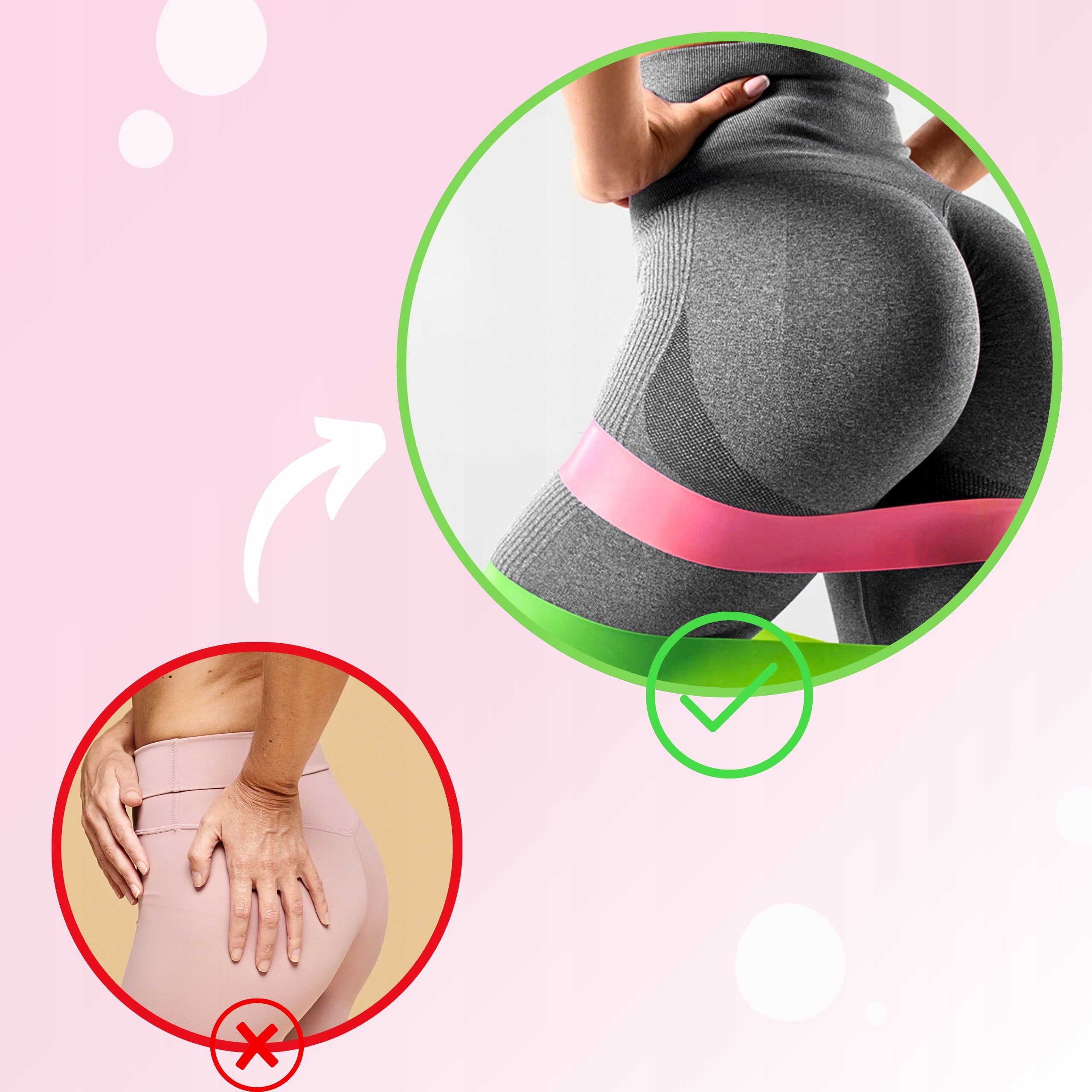 EXERCISE RUBBER RESISTANCE POWER BAND FITNESS TAPE REHABILITATION 5 PIECES Manufacturer code GUMY DO ĆWICZEŃ OPOROWE REHABILITACJA 5 SZTUK