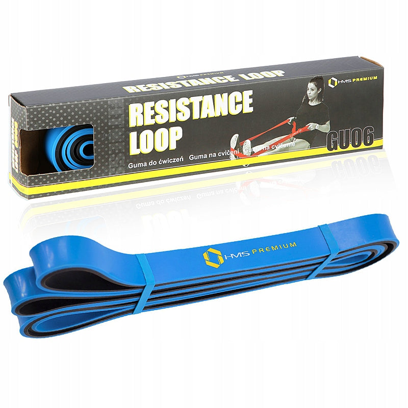 EXERCISE RUBBER RESISTANCE RUBBER TRAINING TAPE HMS