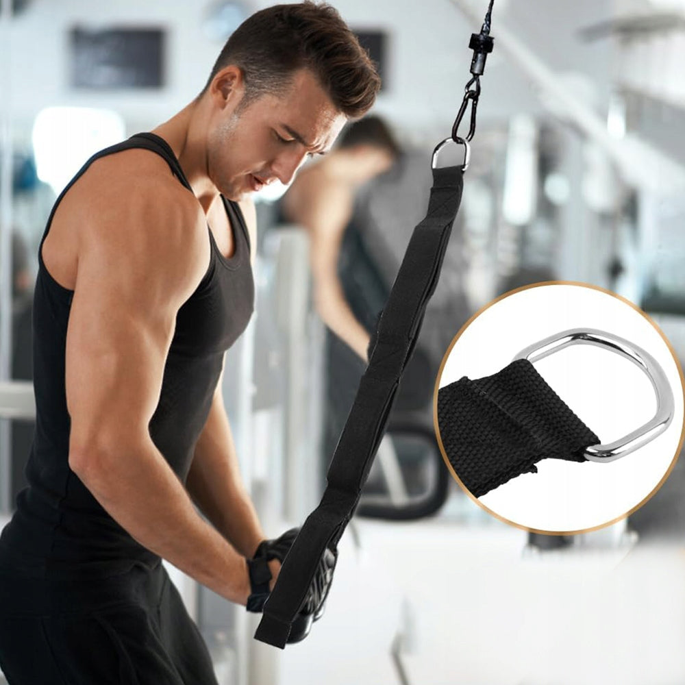 EXERCISE STRAP TRICEPS BACK VARIETY TRAINING Resistance cable Brand Bedee