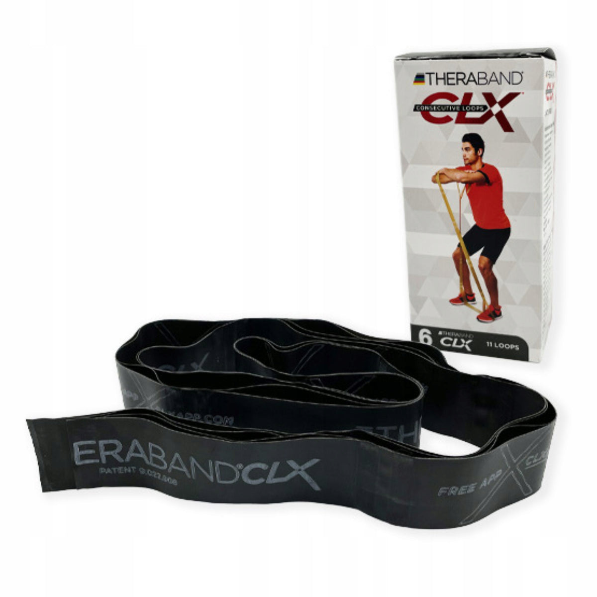 EXERCISE TAPE RESISTANCE RUBBER STRONG ORIGINAL 2M