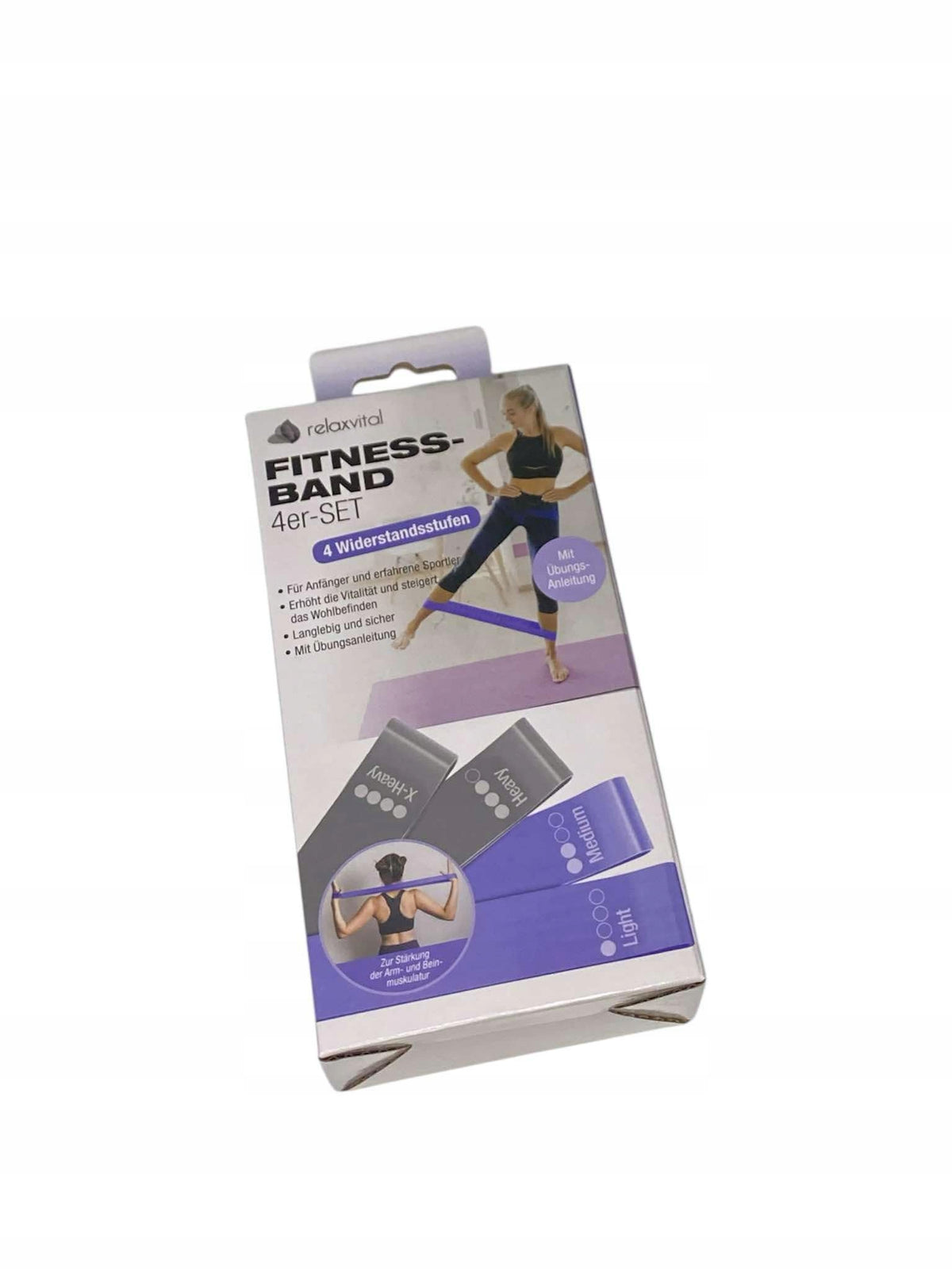 EXERCISE TAPES 4 PIECES DIFFERENT LEVELS RELAXVITAL Manufacturer code 4065325004863