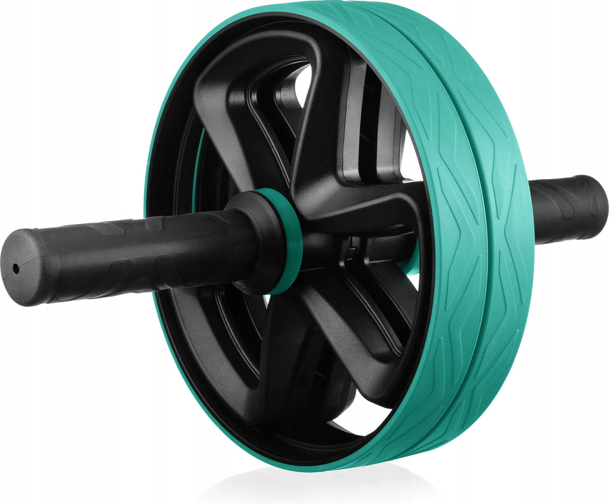 EXERCISE WHEEL DOUBLE ROLLER AB ROLLER PROFILED HANDLES GYMTEK Packaging status original
