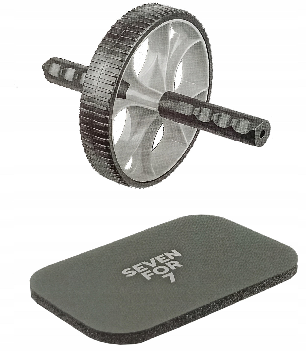 EXERCISE WHEEL TRAINING WHEEL ROLLER + Mat 2 kol