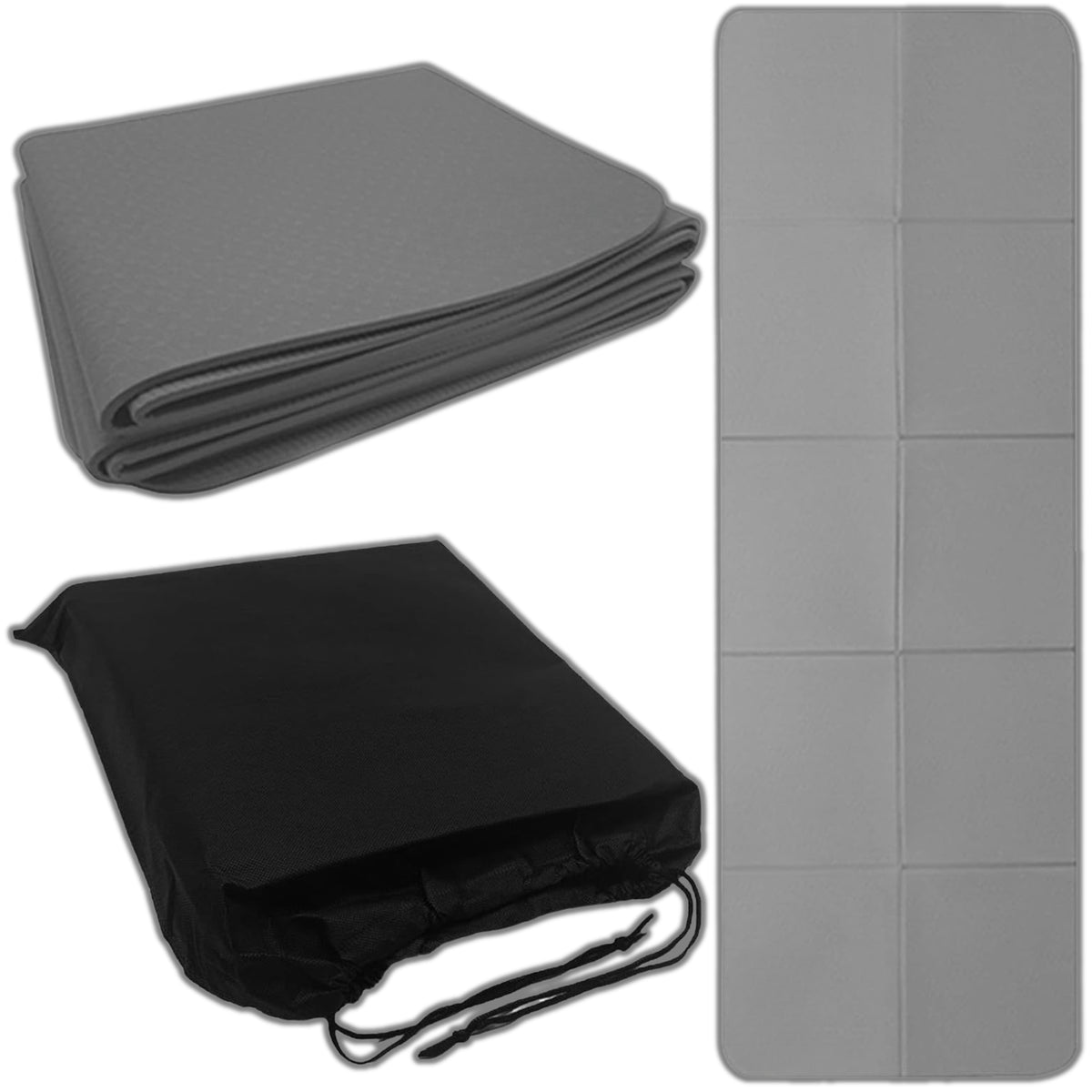 EXERCISE YOGA MAT THICK GYMNASTIC FITNESS MAT NON-SLIP