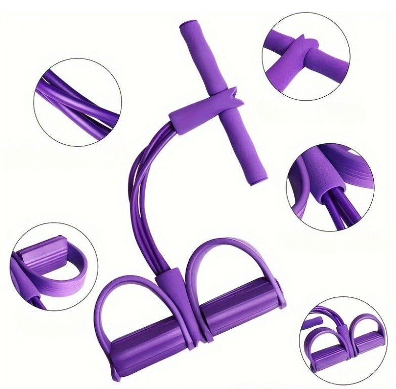 EXPANDER FOR LEG EXERCISES OF THE BUTTOCKS OF THE HANDS OF THE ABDOMEN RUBBER FITNESS STRETCHING Packaging status original