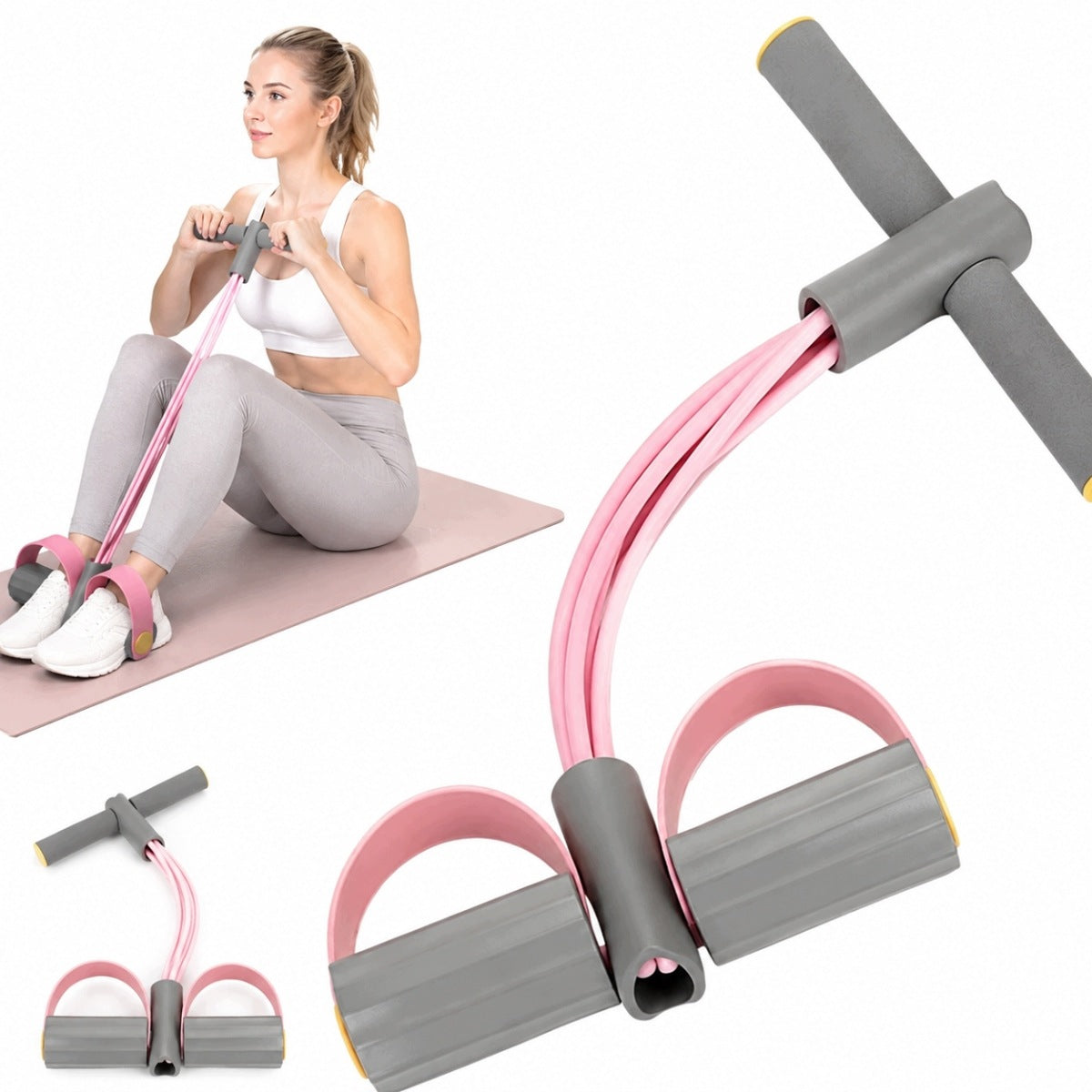 EXPANDER RUBBER FOR ABDOMINAL EXERCISE STRETCHING RESISTANCE TRAINING TAPE 1PCS