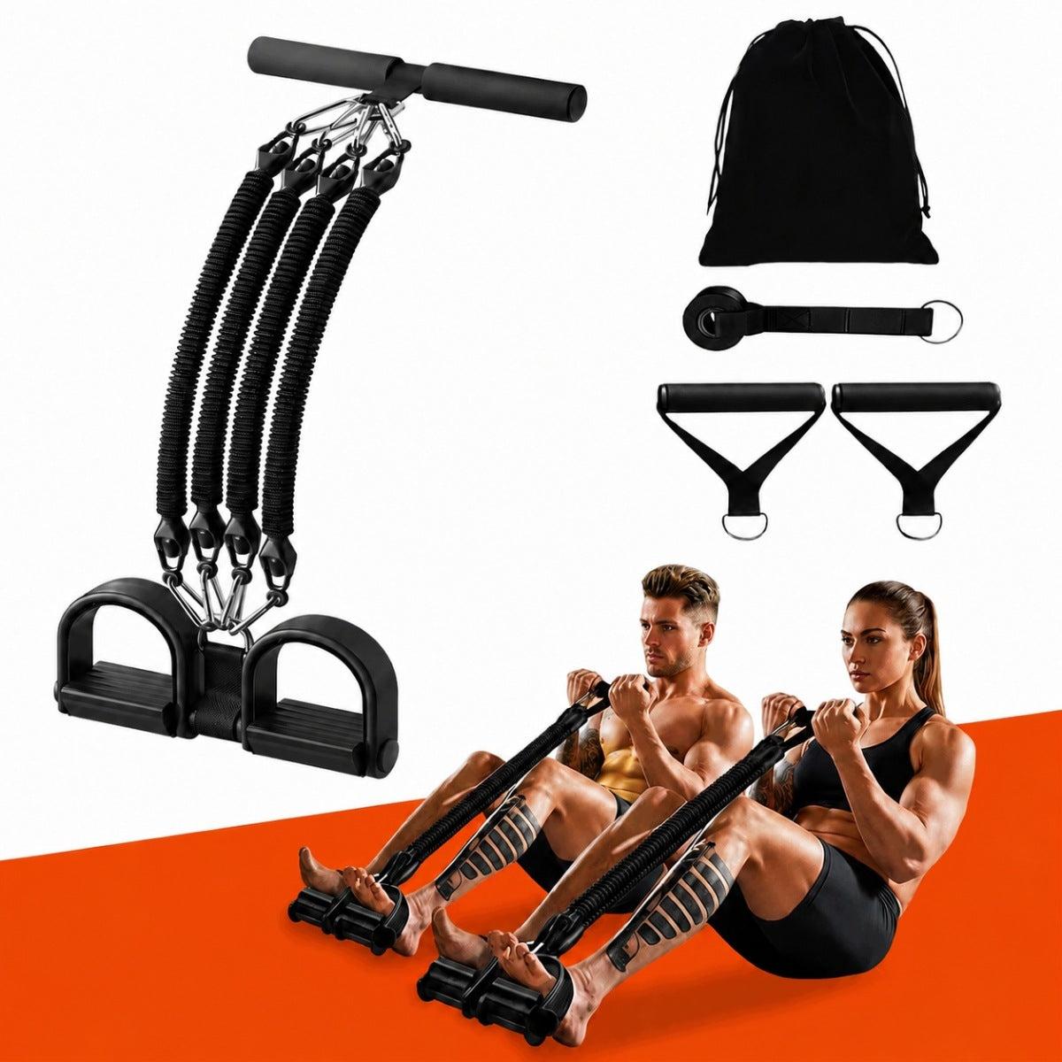 EXPANDER RUBBER FOR ABDOMINAL EXERCISES STRETCHING RESISTANCE TRAINING TAPE Brand no brand