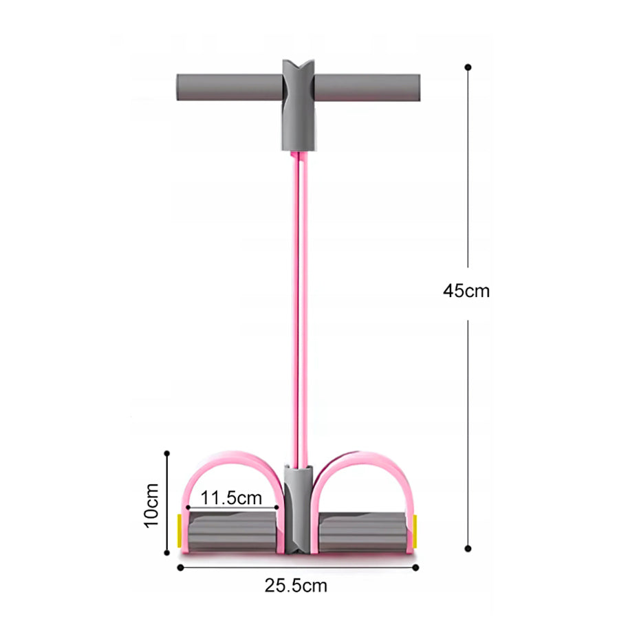 EXPANDER RUBBER FOR ABDOMINAL EXERCISES STRETCHING RESISTANCE TRAINING TAPE ROSES Packaging status original